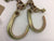 24" V Chain with 8" J Hooks and T-J hooks