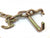 5/16" x 6' G70 Auto Transport FLATBED Chain with RTJ Cluster Hooks+GRAB