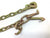 5/16" x 8' G70 Auto Transport FLATBED Chain with RTJ Cluster Hooks+GRAB