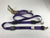 2" x 10' DIAMOND WEAVE Wheel Strap with Cleats and Double-J Ratchet Handle - Color Options