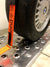 2" x 10' DIAMOND WEAVE Wheel Strap with Cleats and Double-J Ratchet Handle - Color Options