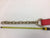 2" x 18' Red TECNIC Webbing Strap with 12" Chain Tail