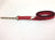 2" x 18' Red TECNIC Webbing Strap with 12" Chain Tail