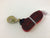 2" x 18' RED TECNIC WEAVE Strap with Twisted Snap Hook