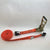 2" wide Diamond Weave Flat Hook Cargo Strap with Reverse European Ratchet - Length and Color Options