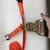 2" wide Diamond Weave Flat Hook Cargo Strap with Reverse European Ratchet - Length and Color Options