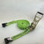 2" wide Diamond Weave Flat Hook Cargo Strap with Reverse European Ratchet - Length and Color Options