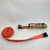2" wide Diamond Weave Flat Hook Cargo Strap with Reverse European Ratchet - Length and Color Options