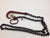 BIG RING Tow Recovery 3/8 X 10' Grade 80 Chain with 15" J hook and Clevis Grab