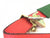 10ft Horizontal E-Track Ratchet Wheel Strap- Low Pro: Idler and Grip Sleeve- Red Tecnic Webbing