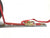 10ft Vertical E-Track Ratchet Wheel Strap- Low Pro: Idler and Grip Sleeve
