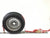 10ft Vertical E-Track Ratchet Wheel Strap- Low Pro: Idler and Grip Sleeve