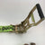 2" Diamond Weave Cargo Strap with Chain and Grab Hook End and Reverse European Ratchet - Length and Color Options