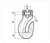 1/2 Peerless V10 Clevis Grab Hook 15,000 LB WLL