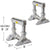 SINGLE Heavy-Duty Adjustable Lower Ramp Support Stand