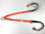 57" Diamond Weave Webbing Towing V-Bridle Strap with Twisted Snap Hooks and Delta Rings