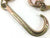 4 inch Diamond Weave V-Bridle with Forged J Hooks and Oblong Link