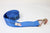 3" Cargo Strap with Double-J Wire Hook - Length and Color Options