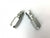 Single Reusable #6 field repair kit for 3/8 inch hydraulic 2 wire braided hose