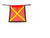 Safety Flag-With Bungee Cord- Reflective X- Reinforced Edge- Made in TX