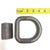 3/4 inch D Ring with Weld-On Clip