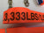 8 Point Kit of Hi-VIZ Safety Orange Rollback / Flatbed Car Tie-Downs with Chain Tails