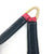 57" Diamond Weave Webbing Towing V-Bridle Strap with Twisted Snap Hooks and Delta Rings Color Options