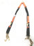 Multi use Diamond Weave axle strap bridle with RTJ and forged 8" J hook