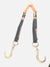 Multi use Diamond Weave axle strap bridle with RTJ and forged 8" J hook