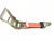 Short Wide  Ratchet Handle with Wire Hook (with 6" Orange Tecnic strap)