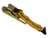 Ratchet Handle with 4" x 12" Diamond Weave Strap and Flat Hook - Color Options