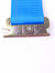 Rope Tie Assembly w/ Spring Loaded End Fitting and D-Ring-Blue