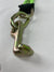 2"x 6 foot T Hook V Bridal for Corvettes in Hi Viz Green Diamond Weave