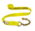 3" Cargo Strap with Chain Hook End - Length and Color Options