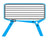KING SIZE 2" Double Ratchet Adjustable Tire Bonnet - Diamond Weave