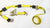 Short Swivel-J Ratchet Wheel strap FULL 10 foot w Tread Grabs