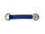 2"x14" Dogbone with D Rings Blue Diamond Weave