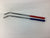 34" Chrome Tie-Down Bar with Rubber Grip - for Car Hauling.