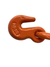 Orange Ratchet Chain Binder 15,000 LB (3/8-1/2 G70/80)