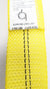 MEGA CHONKER 14,000 lb Yellow Diamond Weave 14 ft Low Profile Wheel Strap with Short Swivel J Hooks