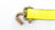 12 FT YELLOW TECNIC PRO WEB SHORT Swivel J Hook Low Profile sleeve
