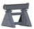 SINGLE Heavy-Duty Adjustable Lower Ramp Support Stand