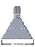 SINGLE Heavy-Duty Adjustable Lower Ramp Support Stand