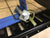 4 Pack ULTIMATE E-Track Wheel Strap Kit BLUE