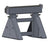 AlumiPro 16 ft 25,000 lb Step Deck Ramp System with Storage Brackets