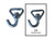 2X Low-Profile DIAMOND WEAVE 6K Welded Swivel-J Hook Ratchet Strap