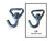2X Low-Profile DIAMOND WEAVE Boydstun-Style Welded Swivel-J Wheel Strap