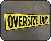 Alt OVERSIZE LOAD BANNERS