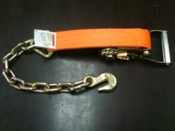 Texas Short Wide Ratchet Handle with Chain and Grab Tail