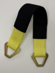2" Axle Strap with Protective Sleeve - Length and Color Options